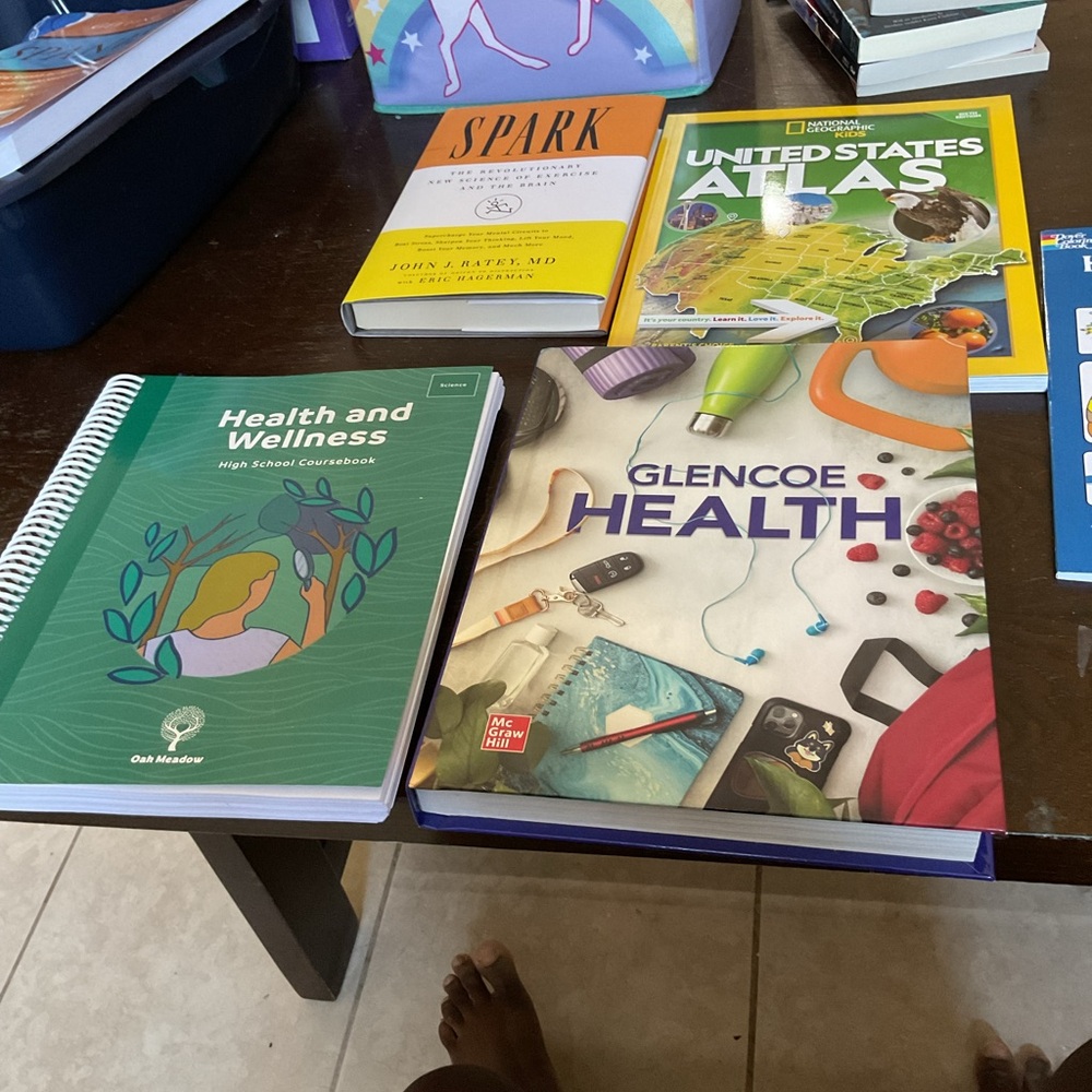 Health and wellness workbook by oak meadow  nothing is written in